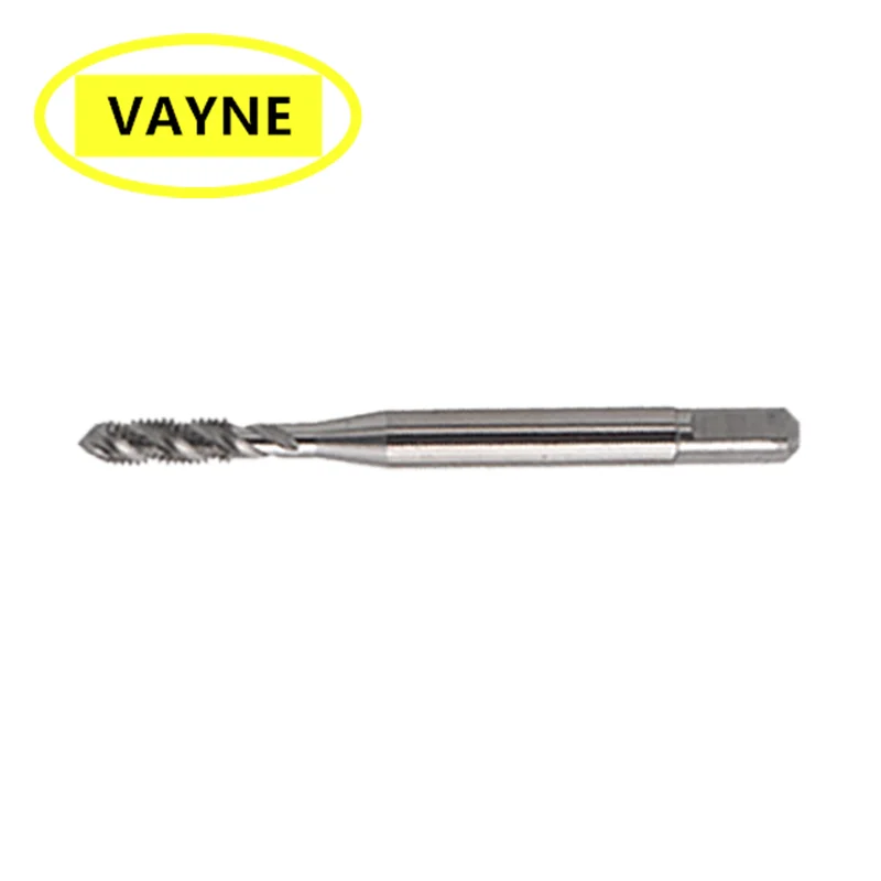 

VAYNE HSSE Spiral Fluted Tap BSW W 1/8-40 5/32-32 3/16-24 7/32-24 1/4-20 5/16-18 3/8-16 7/16-14 1/2-12 Machine Screw Thread Taps