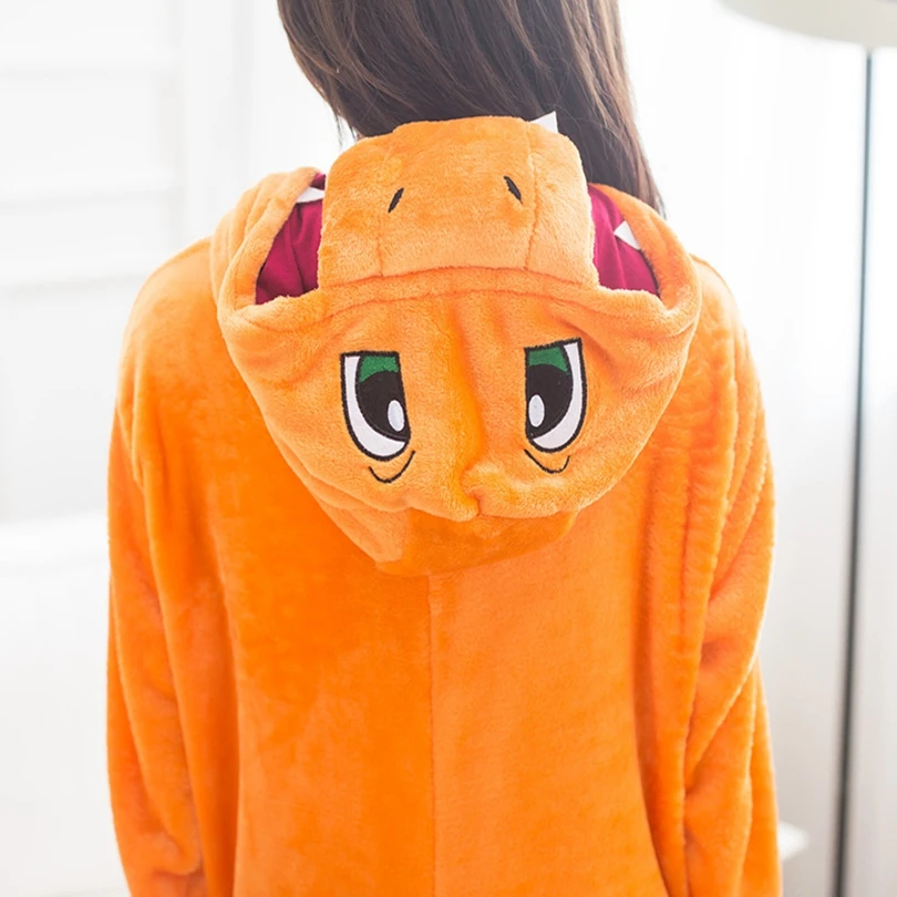 

Women Kigurumi Dinosaur Dragon Pajamas Sets Flannel Animal Pajamas Adult Winter Onesies Nightie Pyjamas Sleepwear Homewear