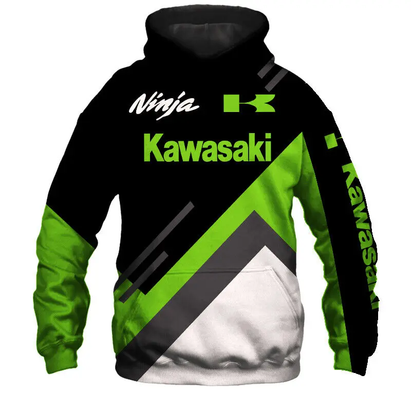 2021 New Fashion Kawasaki Motorcycle Hoodie For Men 3D Digital Print Zip Hooded Sweatshirt Sportwear Casual Pullover Men Clothes
2021 New Fashion Kawasaki Motorcycle Hoodie For Men 3D Digital Print Zip Hooded Sweatshirt Sportwear Casual Pullover Men Clothes