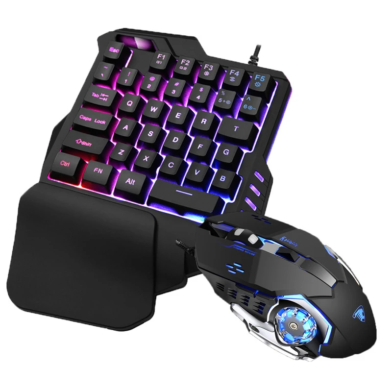 New Portable One Handed Gaming Keyboard With Mouse RGB Backlit 35 Keys Mini Gaming Keypad Ergonomic Game Controller for PC Gamer 
New Portable One Handed Gaming Keyboard With Mouse RGB Backlit 35 Keys Mini Gaming Keypad Ergonomic Game Controller for PC Gamer