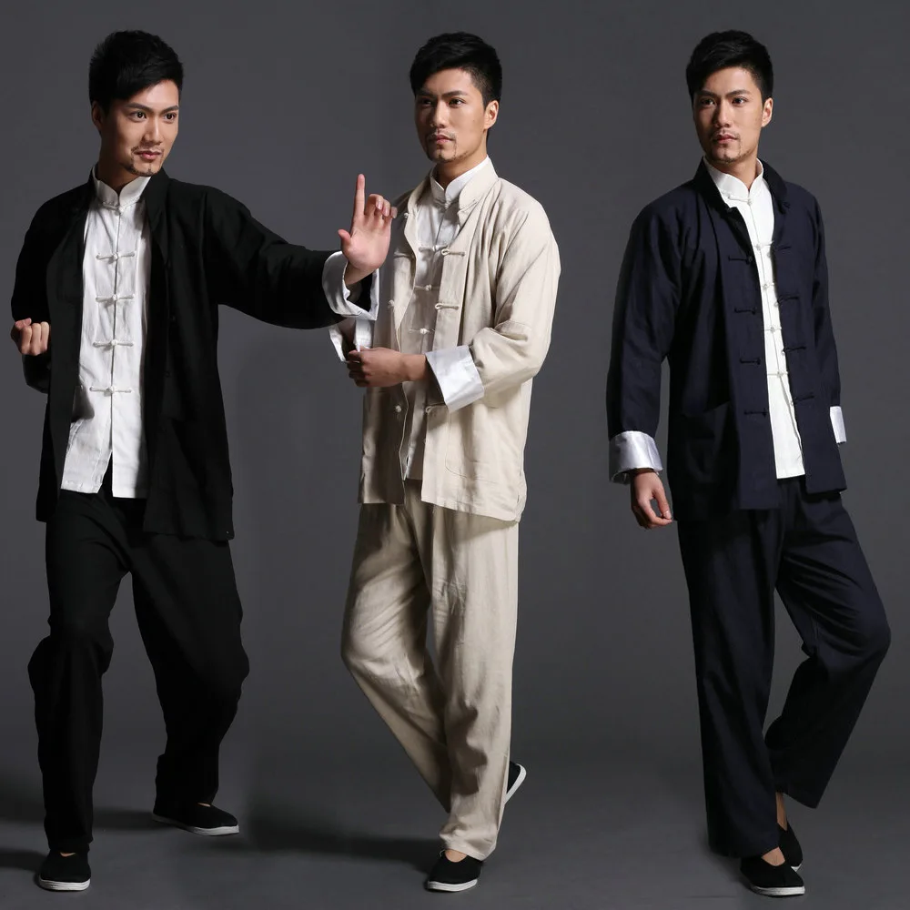 Wholesale coat + pants Wing Chun Uniform Bruce Lee China Tang style Kung Fu Clothing Tai Chi Martial Art Suit Wushu Clothes set
Wholesale coat + pants Wing Chun Uniform Bruce Lee China Tang style Kung Fu Clothing Tai Chi Martial Art Suit Wushu Clothes set