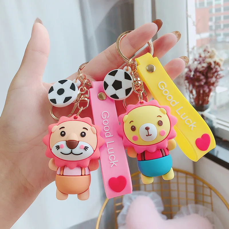 Cartoon Lions Spend Keychain Lovely Creative Bag Backpack Car Key Couple's Accessories Pendant Charm Keyring Jewelry Best Gift
Cartoon Lions Spend Keychain Lovely Creative Bag Backpack Car Key Couple's Accessories Pendant Charm Keyring Jewelry Best Gift