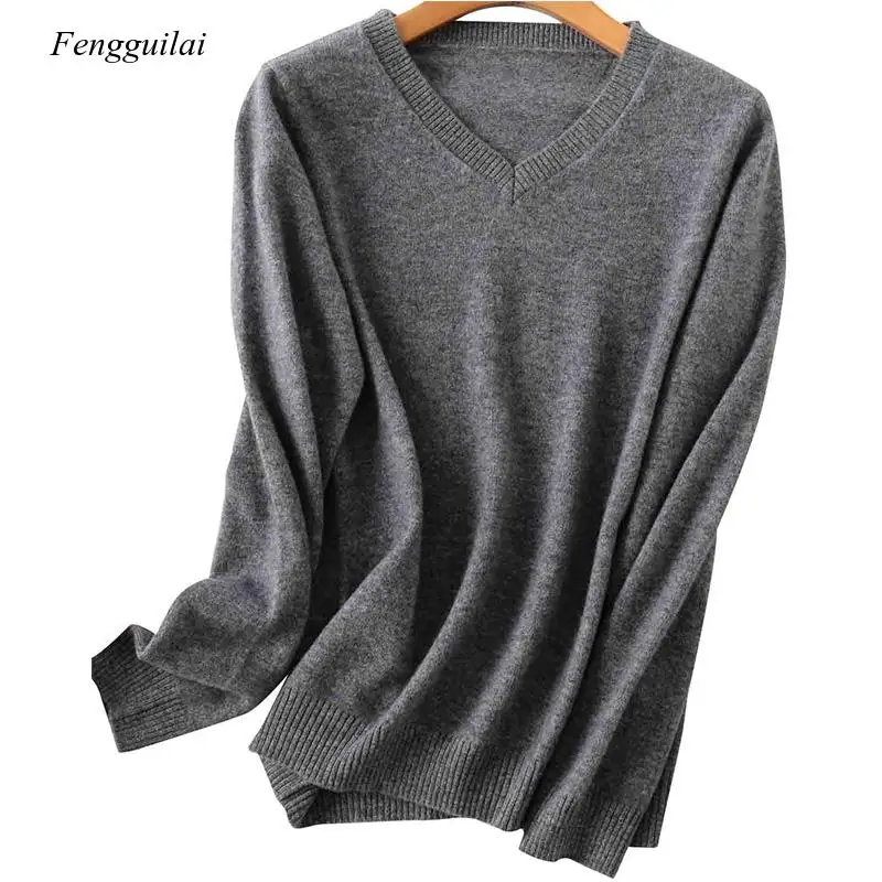 100% Wool Women V-Neck Sweater 2020 Autumn Winter Warm Soft Knitted Pullover Femme Jumper Women Cashmere Sweater
100% Wool Women V-Neck Sweater 2020 Autumn Winter Warm Soft Knitted Pullover Femme Jumper Women Cashmere Sweater