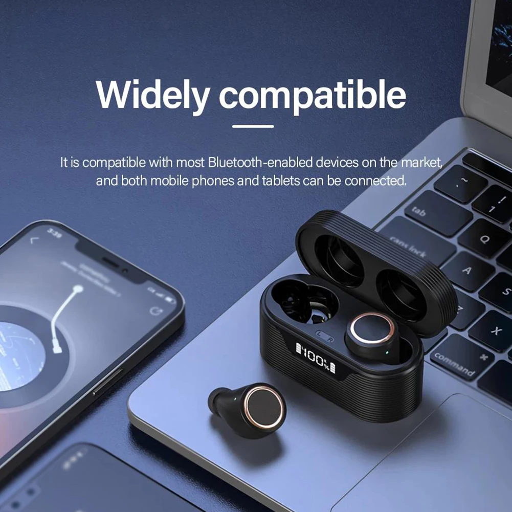 Original Lenovo LP12 Wireless Earphone TWS Bluetooth Headsets Waterproof LED Display Hifi Stereo Sport With Mic Music Headphone
Original Lenovo LP12 Wireless Earphone TWS Bluetooth Headsets Waterproof LED Display Hifi Stereo Sport With Mic Music Headphone