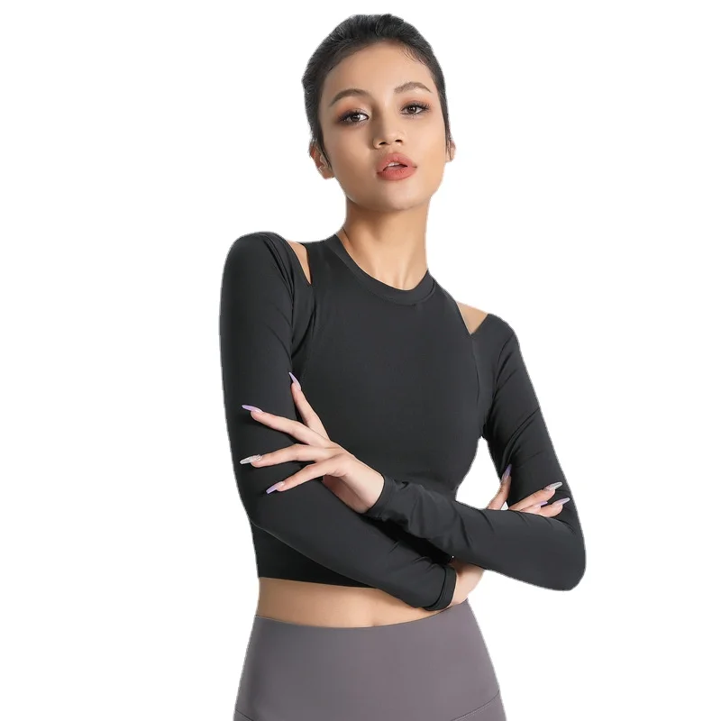 UVRCOS Yoga Clothes Sports Long Sleeve Stretch Slimming and Tight Navel-Exposed Quick-Drying T-shirt Running Fitness
UVRCOS Yoga Clothes Sports Long Sleeve Stretch Slimming and Tight Navel-Exposed Quick-Drying T-shirt Running Fitness
