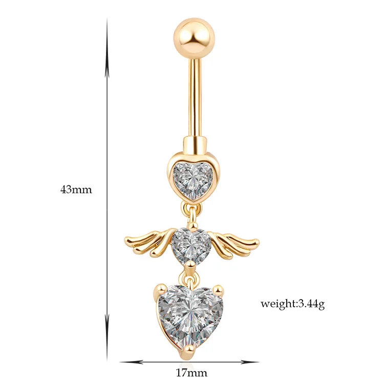 Butterfly Belly Button Ring Cute Surgical Steel Demon Ombligo Pircing Ring Sexy Wing Navel Piercing Dangle Jewelry Owl Chain
Butterfly Belly Button Ring Cute Surgical Steel Demon Ombligo Pircing Ring Sexy Wing Navel Piercing Dangle Jewelry Owl Chain