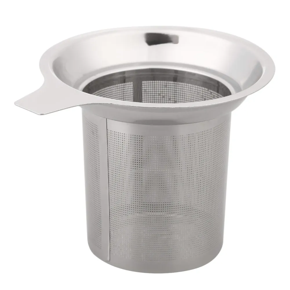 Stainless Steel Fine Mesh Reusable Tea Coffee Infuser Strainer Teapot Loose Tea Leaf Spice Filter Kitchen Accessories
Stainless Steel Fine Mesh Reusable Tea Coffee Infuser Strainer Teapot Loose Tea Leaf Spice Filter Kitchen Accessories