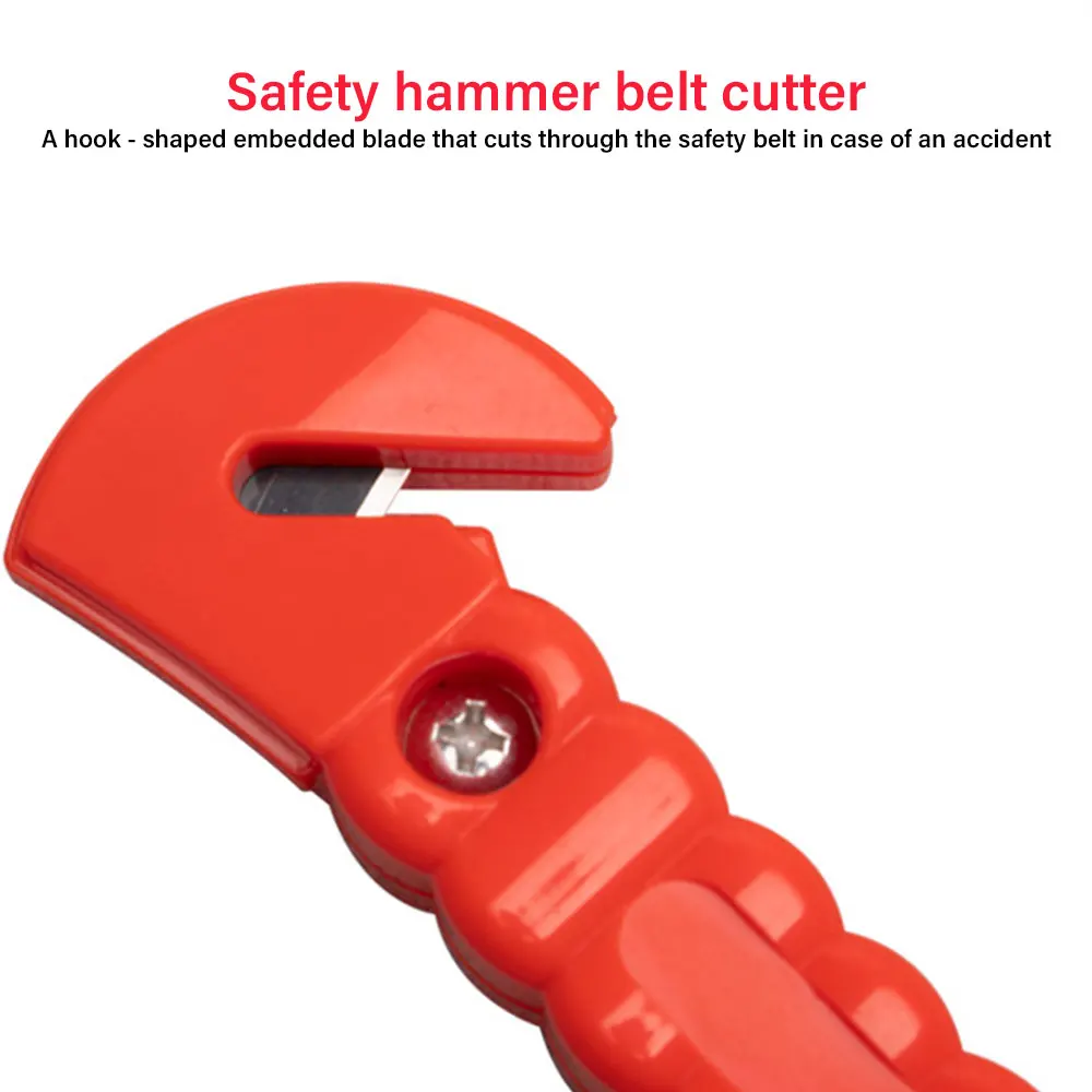 Portable 2 In 1 Mini Car Safety Hammer Life Saving Escape Emergency Hammer Seat Belt Cutter Window Glass Breaker Rescue Hammers
Portable 2 In 1 Mini Car Safety Hammer Life Saving Escape Emergency Hammer Seat Belt Cutter Window Glass Breaker Rescue Hammers