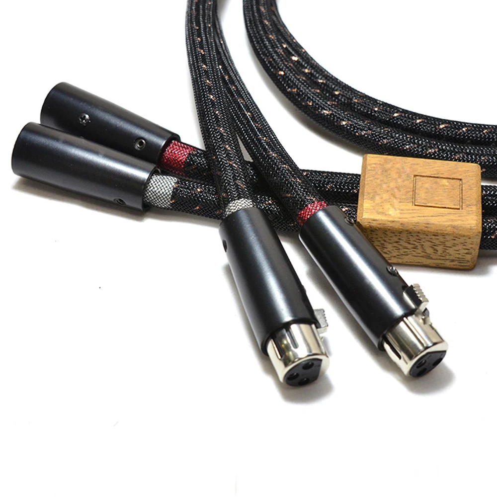 YTER KS-1011 OCC Copper silver plated XLR Audio Interconnect Cable Balacen wire with Rhodium Plated XLR Connector Plug
YTER KS-1011 OCC Copper silver plated XLR Audio Interconnect Cable Balacen wire with Rhodium Plated XLR Connector Plug