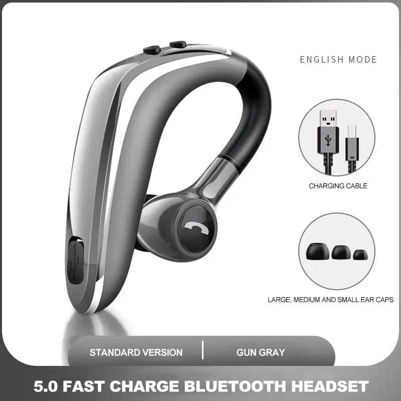 X01 Ultra-Long Standby Fast Charge Business Car Wireless Bluetooth Headset Ear-Mounted Sports Sweat-Proof In-Ear 5.0 Headset
X01 Ultra-Long Standby Fast Charge Business Car Wireless Bluetooth Headset Ear-Mounted Sports Sweat-Proof In-Ear 5.0 Headset