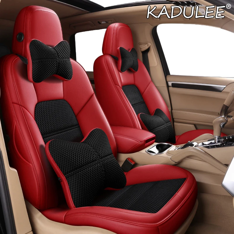 KADULEE Custom Leather car seat cover For Porsche Cayman Macan panamera Cayenne Boxster Automobiles Seat Covers car seats
KADULEE Custom Leather car seat cover For Porsche Cayman Macan panamera Cayenne Boxster Automobiles Seat Covers car seats