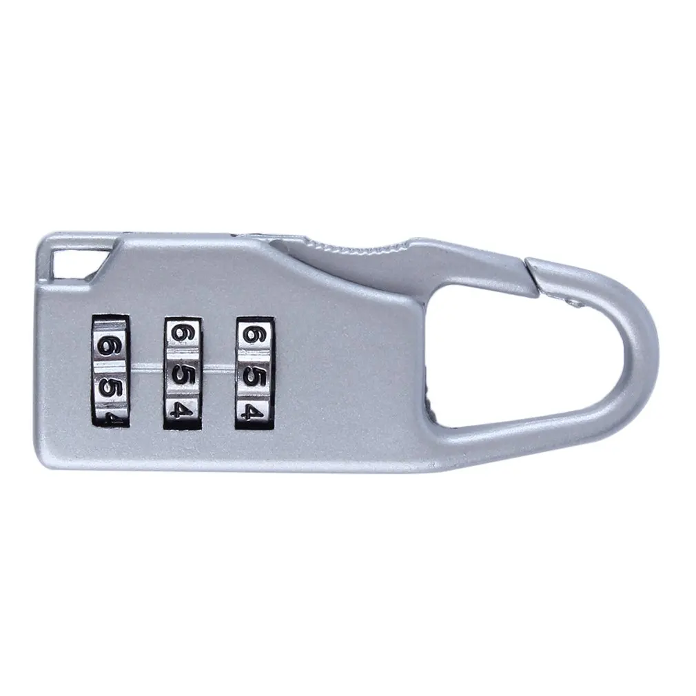 Security 3 Combination Travel zinc alloy Suitcase Luggage Bag Jewelry Boxes Tool Chests Code Lock Zipper Padlock
Security 3 Combination Travel zinc alloy Suitcase Luggage Bag Jewelry Boxes Tool Chests Code Lock Zipper Padlock
