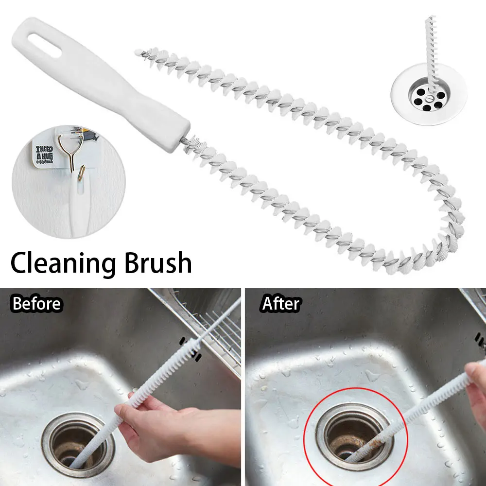 Universal Pipe Dredging Brush Bathroom Hair Sewer Sink Cleaning Brush Drain Cleaner Flexible Cleaner Clog Plug Hole Remover Tool
Universal Pipe Dredging Brush Bathroom Hair Sewer Sink Cleaning Brush Drain Cleaner Flexible Cleaner Clog Plug Hole Remover Tool