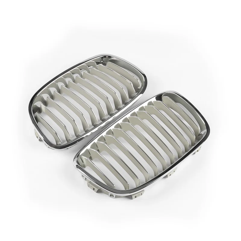 MagicKit Chrome Silver Front Kidney Grill Grille For Bmw F20 F21 1 Series Hatchback Sport Kidney Hood Grille 2012-2014 Racing Gr
MagicKit Chrome Silver Front Kidney Grill Grille For Bmw F20 F21 1 Series Hatchback Sport Kidney Hood Grille 2012-2014 Racing Gr