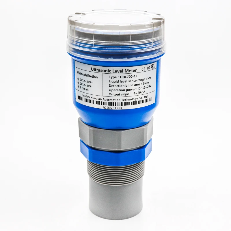 Integrated RS485 Digital Ultrasonic Level Transmitter 10M Range With OLED Display
Integrated RS485 Digital Ultrasonic Level Transmitter 10M Range With OLED Display