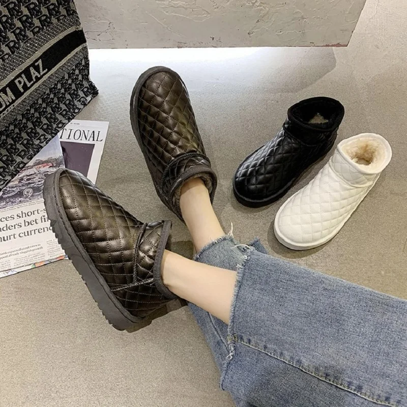 My-Love 2020 Korean Version Winter Ladies Snow Boots Short Tube Warm Plus Velvet Student Flat Boots Cotton Bread Shoes
My-Love 2020 Korean Version Winter Ladies Snow Boots Short Tube Warm Plus Velvet Student Flat Boots Cotton Bread Shoes