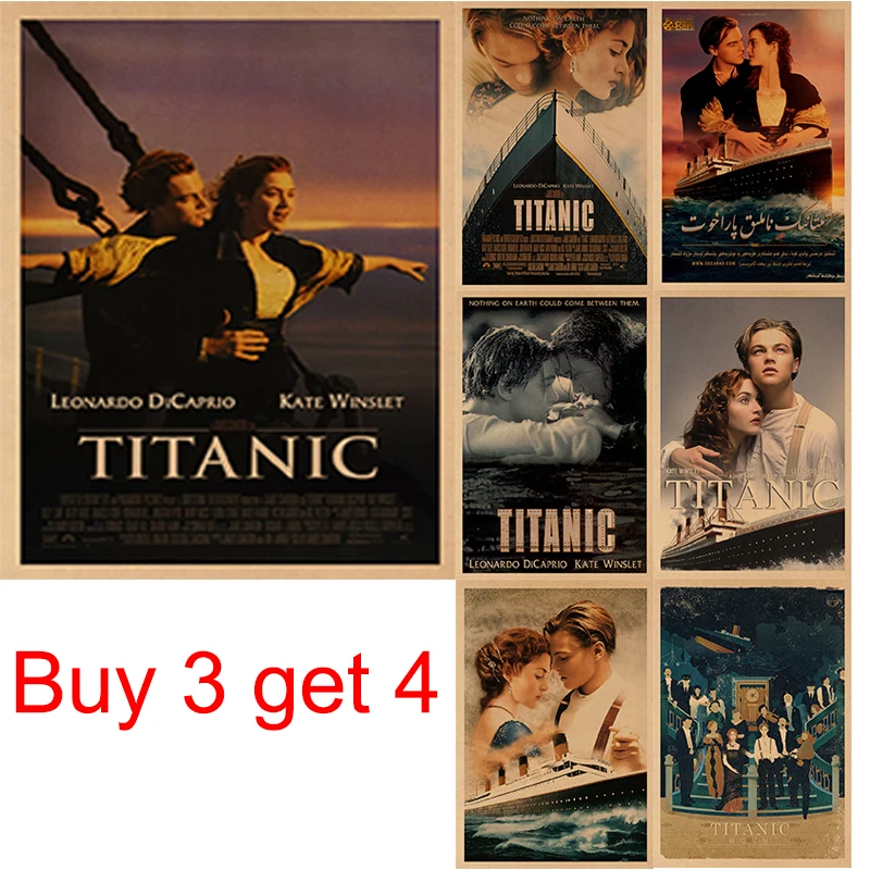 Buy 3 Get 4 American Love Disaster Film Titanic Family Wall Art Decoration Retro Style Wall Sticker Kraft Poster High Score Film
Buy 3 Get 4 American Love Disaster Film Titanic Family Wall Art Decoration Retro Style Wall Sticker Kraft Poster High Score Film