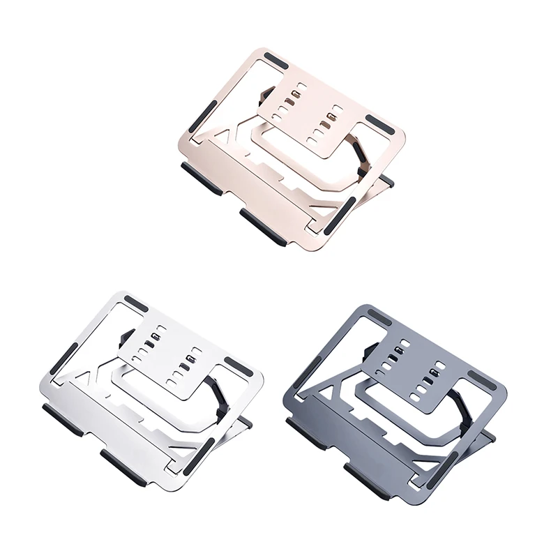 Aluminum Alloy Notebook Stand Portable Foldable Laptop Stand Holder for Pro Adjustable Cooling Bracket
Aluminum Alloy Notebook Stand Portable Foldable Laptop Stand Holder for Pro Adjustable Cooling Bracket