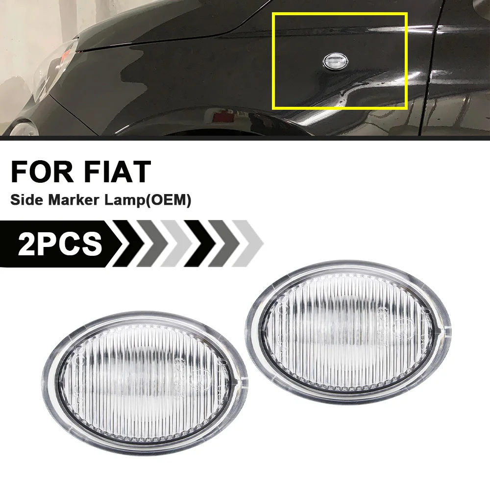OEM Side Marker Light Turn Signal Lamp For FIAT 500 ABARTH 4S 63 3P NUOVA 500 Ford KA DESDE Lancia YPSILON Maserati Quattroporte
OEM Side Marker Light Turn Signal Lamp For FIAT 500 ABARTH 4S 63 3P NUOVA 500 Ford KA DESDE Lancia YPSILON Maserati Quattroporte