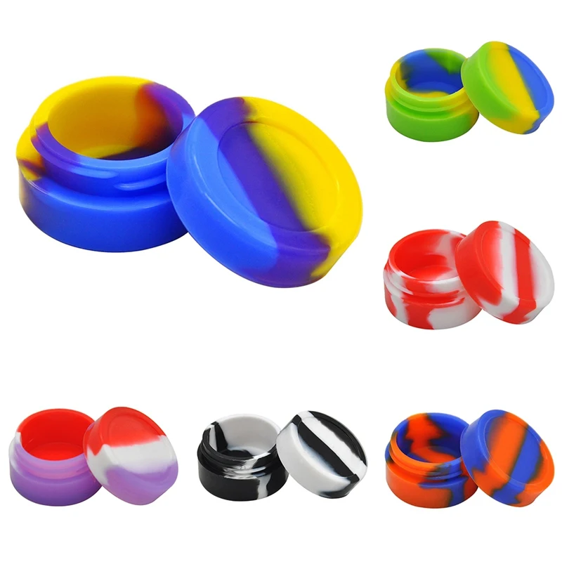 Protable 3ml 5ml 8ml Nonstick Silicone Container Storage Box For Oil Wax Jar Dab Random Color
Protable 3ml 5ml 8ml Nonstick Silicone Container Storage Box For Oil Wax Jar Dab Random Color