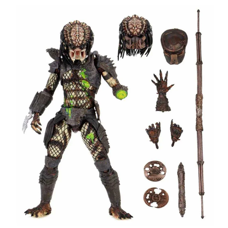 Кукла NECA Predator P2 с изображением цветка краба, охотника, боевых повреждений, 7 дюймов
Кукла NECA Predator P2 с изображением цветка краба, охотника, боевых повреждений, 7 дюймов