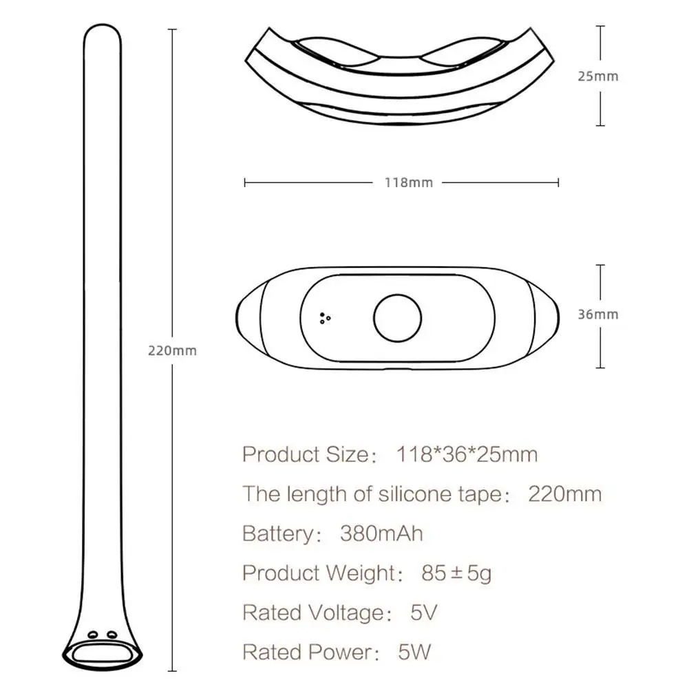 1Pc Neck Massager Electric Wireless USB Charging Neck Tool Massage Cervical Relaxation Care Physioth Pain Vertebra Relief H I8N1
1Pc Neck Massager Electric Wireless USB Charging Neck Tool Massage Cervical Relaxation Care Physioth Pain Vertebra Relief H I8N1