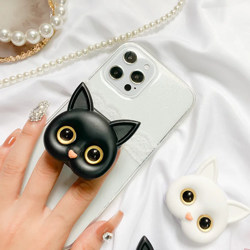 Stereo 3D Cute Cat Mirror Mobile Phone Foldable Bracket Paste Portable Makeup Mirror Selfie Ring Portable And Simple
Stereo 3D Cute Cat Mirror Mobile Phone Foldable Bracket Paste Portable Makeup Mirror Selfie Ring Portable And Simple