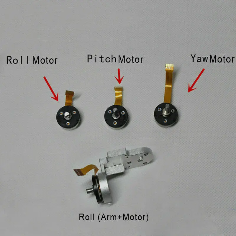 Gimbal Yaw/R/P Arm+Motor Arm Repair Part For DJI Phantom 3 Standard Drone Original
Gimbal Yaw/R/P Arm+Motor Arm Repair Part For DJI Phantom 3 Standard Drone Original