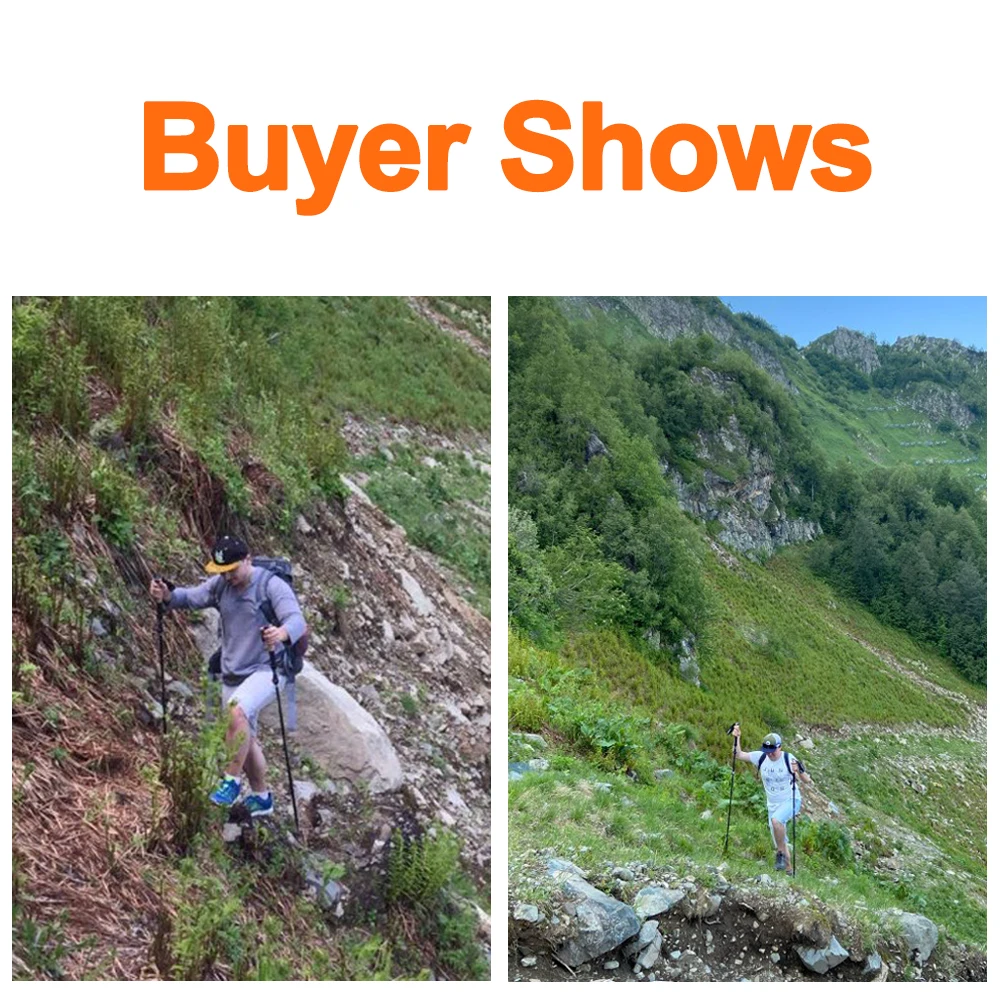 Trekking Poles Carbon Camping Hiking Walking Skiing Canes Foldable Fiber Ultralight Sticks Telescopical Crutches 2PC/1 Pair
Trekking Poles Carbon Camping Hiking Walking Skiing Canes Foldable Fiber Ultralight Sticks Telescopical Crutches 2PC/1 Pair