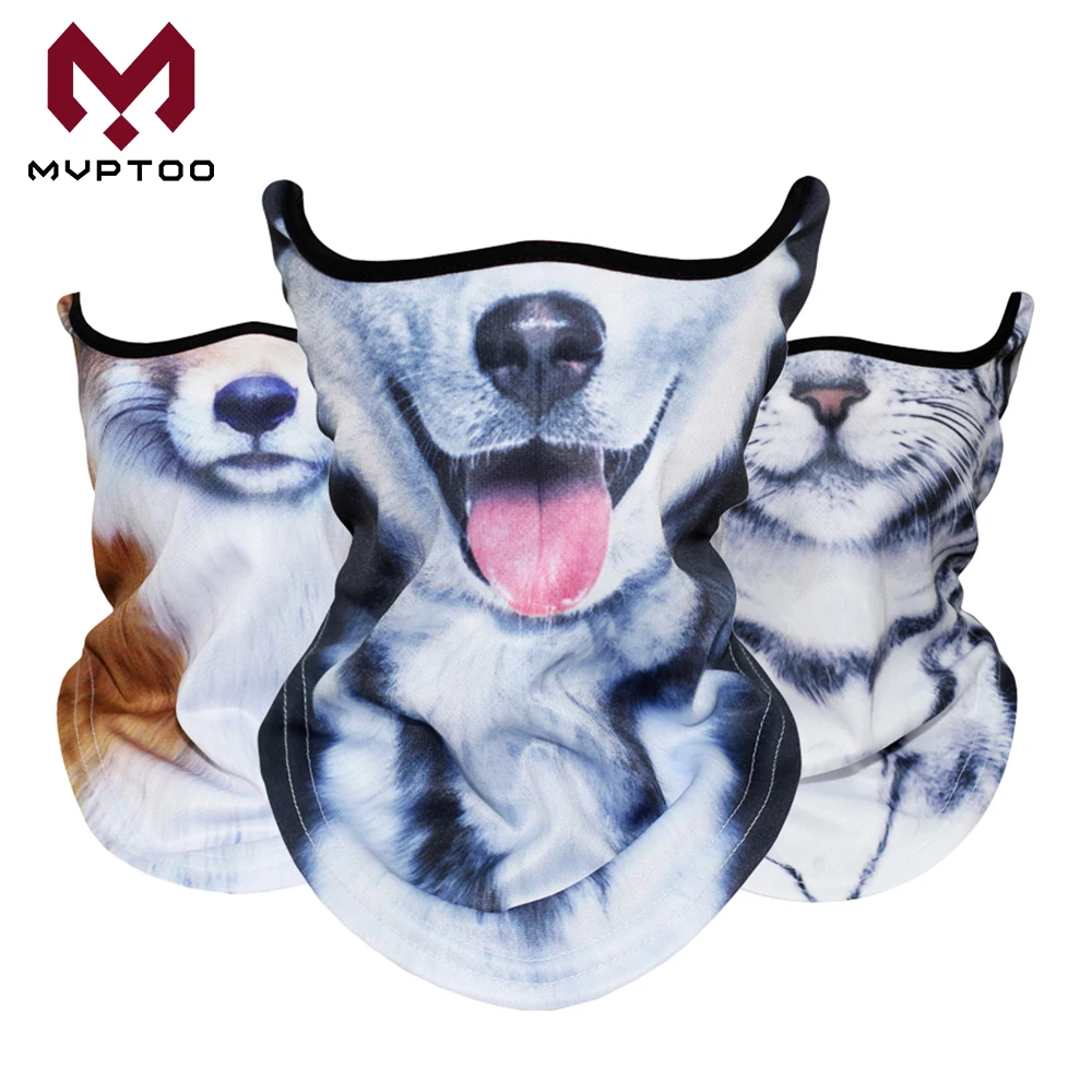 3D Animal Cat Dog Bandanas Motorcycle Moto Motorbike Head Cover Tube Scarf Ski Snowboard Cycling Face Breathable Men Women
3D Animal Cat Dog Bandanas Motorcycle Moto Motorbike Head Cover Tube Scarf Ski Snowboard Cycling Face Breathable Men Women