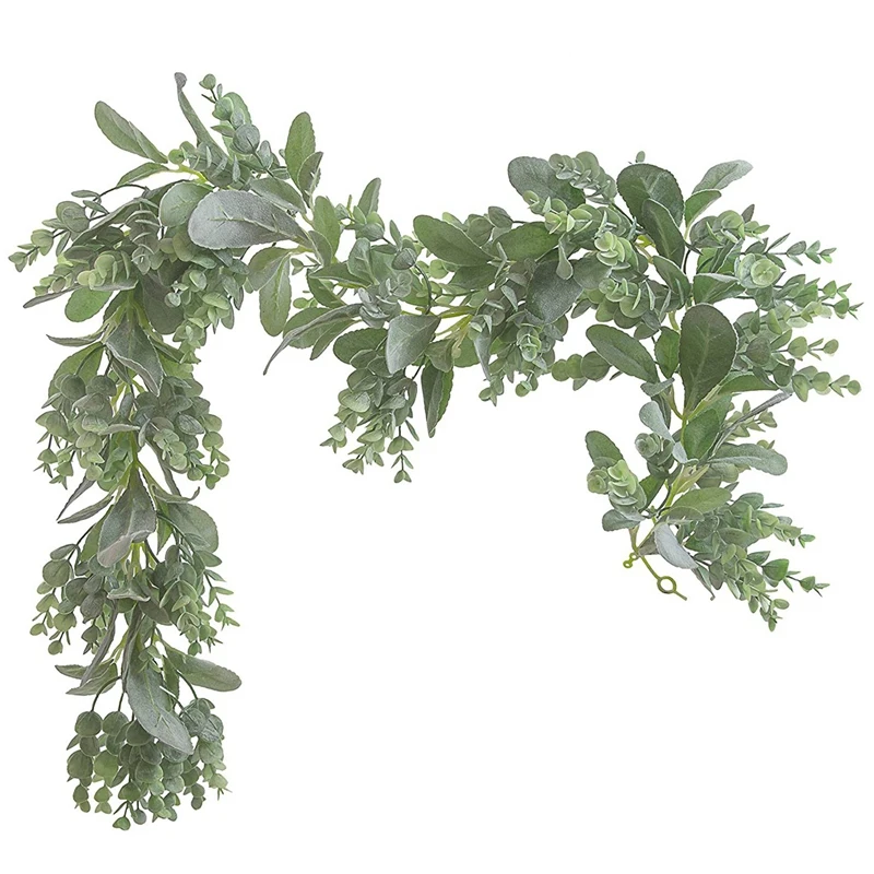 Lambs Ear Garland Greenery And Eucalyptus Vine / 38 Inches Long/Light Colored Flocked Leaves/Soft And Drapey Wedding
Lambs Ear Garland Greenery And Eucalyptus Vine / 38 Inches Long/Light Colored Flocked Leaves/Soft And Drapey Wedding