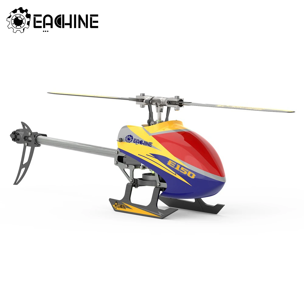 

Eachine E150 RC Helicopter 2.4G 6CH 6-Axis Gyro 3D6G Dual Brushless Motor Flybarless BNF Compatible With FUTABA S-FHSS Toys