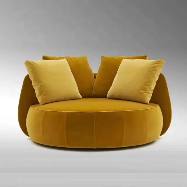 High Quality Velvet Fabric Resting Swivel Chair Modern Living Armchair Single Design Living Room Furniture For Home Sofas
High Quality Velvet Fabric Resting Swivel Chair Modern Living Armchair Single Design Living Room Furniture For Home Sofas