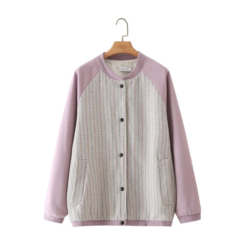 Plus Size XL-4XL Button Up Women's Striped Jackets Autumn Winter New A-line Outerwear
Plus Size XL-4XL Button Up Women's Striped Jackets Autumn Winter New A-line Outerwear