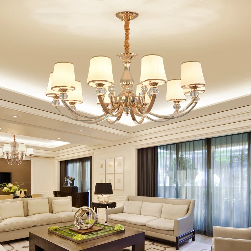 Modern Lustre Chrome Metal Led Chandeliers Lighting Crystal Living Room Led Pendant Chandeliers Lights Bedroom Led Hanging Light
Modern Lustre Chrome Metal Led Chandeliers Lighting Crystal Living Room Led Pendant Chandeliers Lights Bedroom Led Hanging Light