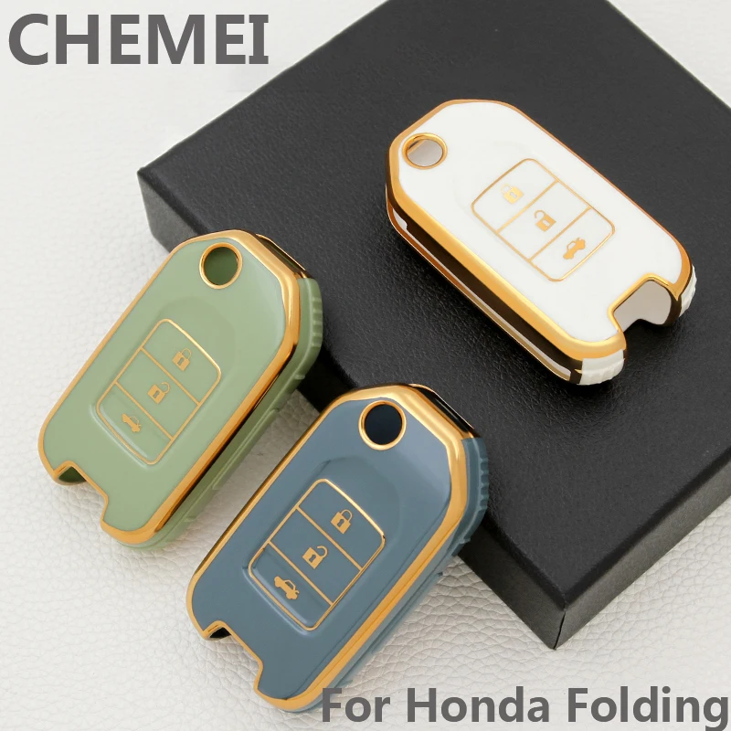 New Fashion TPU Car Key Case Shell Cover Fob For Honda Civic HRV CRV XRV CR-V Crider Odyssey Accord Protector Accessories Chain
New Fashion TPU Car Key Case Shell Cover Fob For Honda Civic HRV CRV XRV CR-V Crider Odyssey Accord Protector Accessories Chain