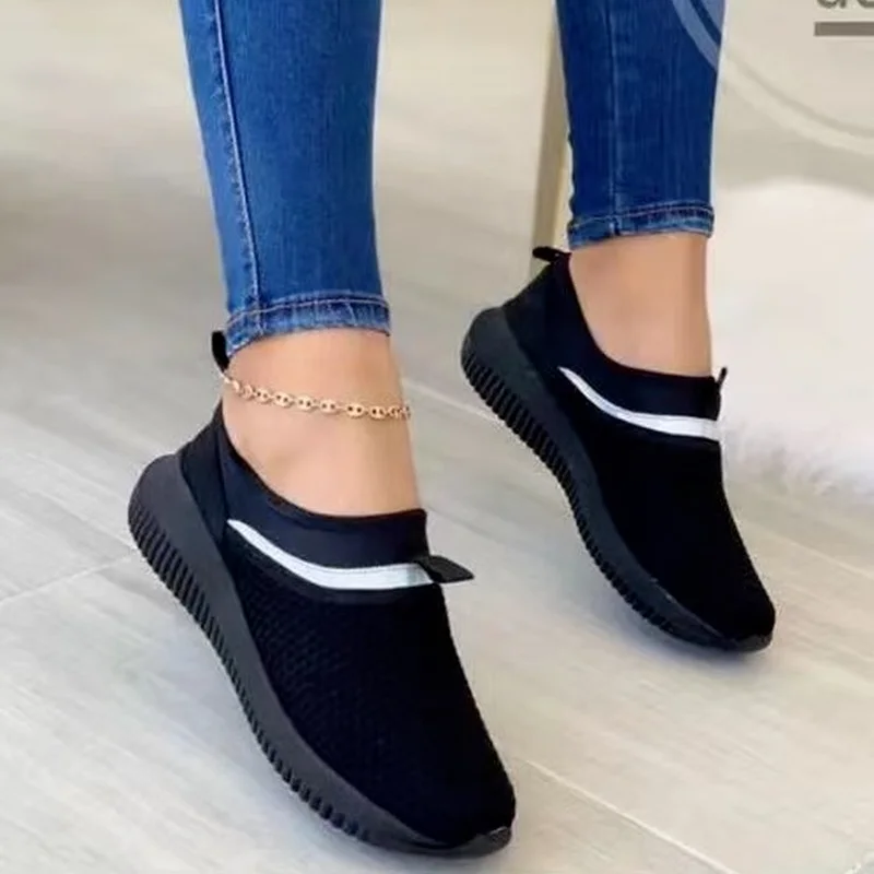 Ladies Soft Casual Running Shoes Women's Breathable Mesh Platform Sneakers Women Knitting Sock Shoes Flat Shoes Plus Size 43
Ladies Soft Casual Running Shoes Women's Breathable Mesh Platform Sneakers Women Knitting Sock Shoes Flat Shoes Plus Size 43