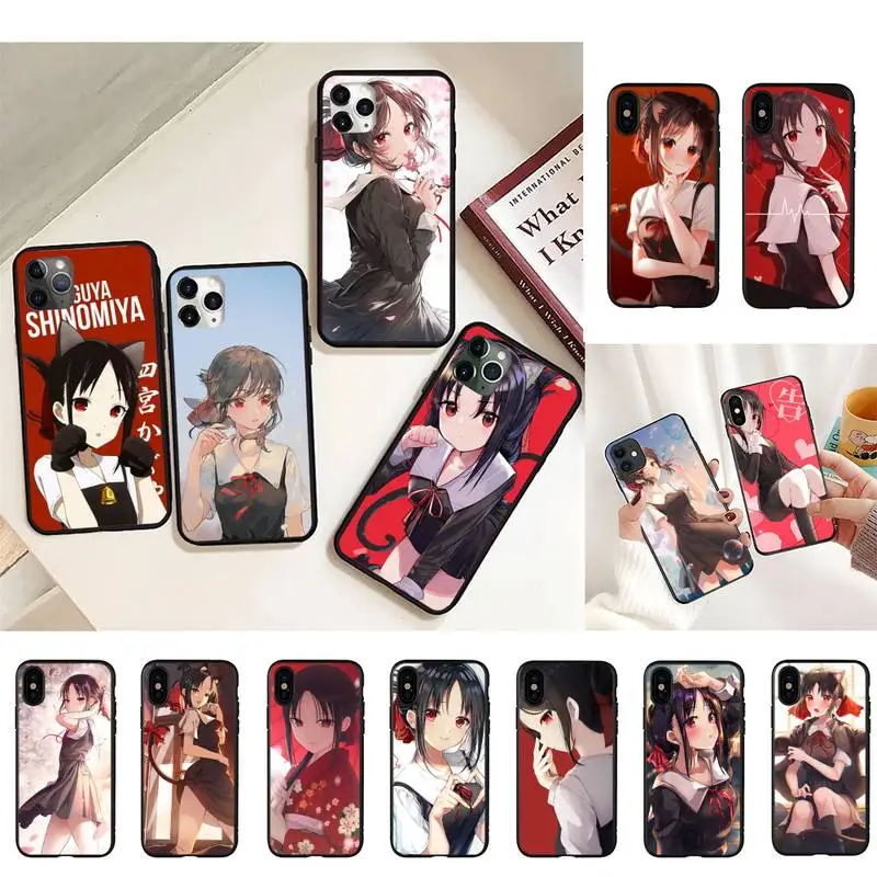 TOPLBPCS Kaguya Sama Love Is War Shinomiya Phone Case for iPhone 11 12 13 mini pro XS MAX 8 7 6 6S Plus X 5S SE 2020 XR case
TOPLBPCS Kaguya Sama Love Is War Shinomiya Phone Case for iPhone 11 12 13 mini pro XS MAX 8 7 6 6S Plus X 5S SE 2020 XR case
