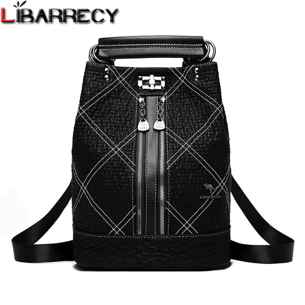 2021 New Multifunctional Ladies Backpack Luxury Designer Women Shoulder Bags High Quality PU Leather Women's Anti-theft Backpack
2021 New Multifunctional Ladies Backpack Luxury Designer Women Shoulder Bags High Quality PU Leather Women's Anti-theft Backpack