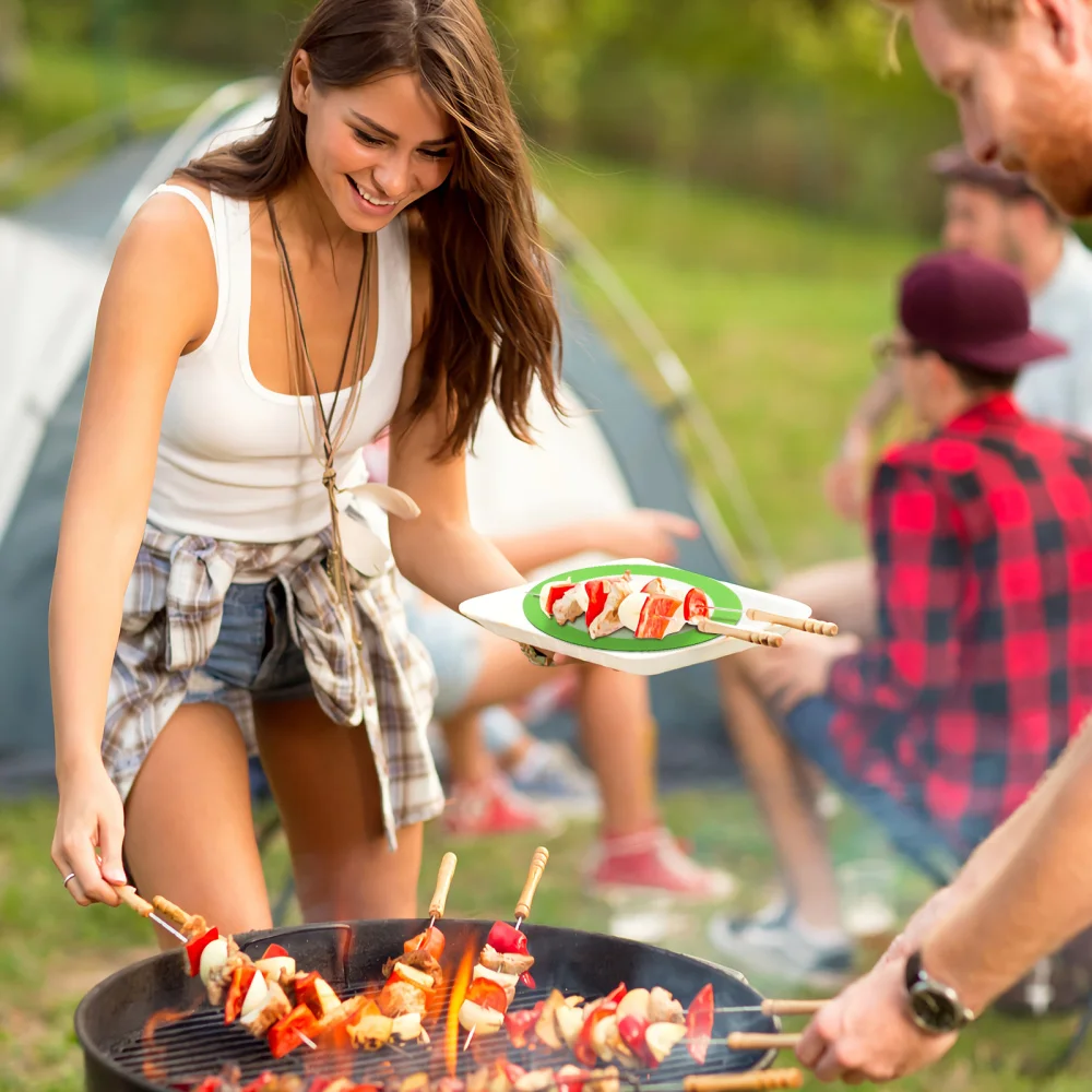 BESTONZON 3pcs Silicone Baking Mat Round Heat Resistant Barbecue Mat Non-stick Pastry Sheet Liner (20CM, Green)
BESTONZON 3pcs Silicone Baking Mat Round Heat Resistant Barbecue Mat Non-stick Pastry Sheet Liner (20CM, Green)