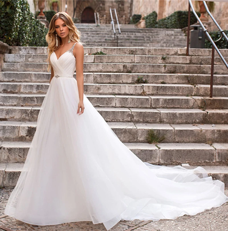 Свадебные платья в стиле бохо, пляжные свадебные платья с кристаллами для невесты, модель 2020 года, женское ТРАПЕЦИЕВИДНОЕ платье невесты, же...
Свадебные платья в стиле бохо, пляжные свадебные платья с кристаллами для невесты, модель 2020 года, женское ТРАПЕЦИЕВИДНОЕ платье невесты, же...