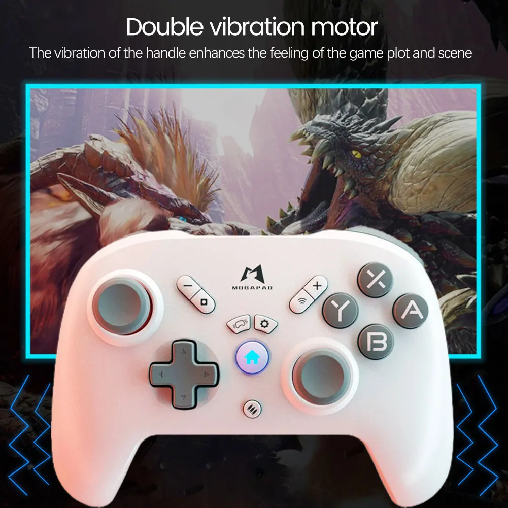 Game Console Pad For N-Switch Lite PC Android IOS Wireless Game Controller Joystick Bluetooth-compatible Gamepad With Receiver
Game Console Pad For N-Switch Lite PC Android IOS Wireless Game Controller Joystick Bluetooth-compatible Gamepad With Receiver