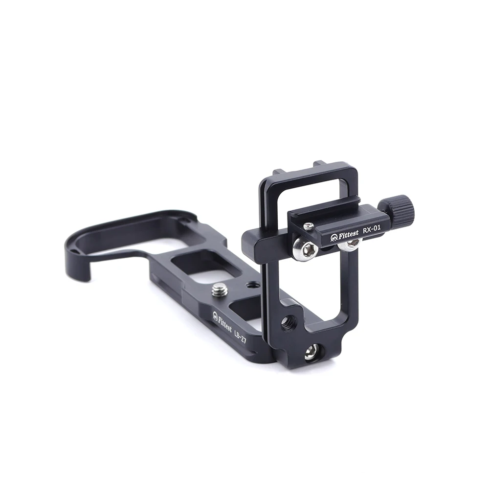 Custom L Bracket for Z7/Z6 Mirrorless Camera Arca-Swiss Compatible Quick Release Plate w/ Cold-shoe Mount
Custom L Bracket for Z7/Z6 Mirrorless Camera Arca-Swiss Compatible Quick Release Plate w/ Cold-shoe Mount