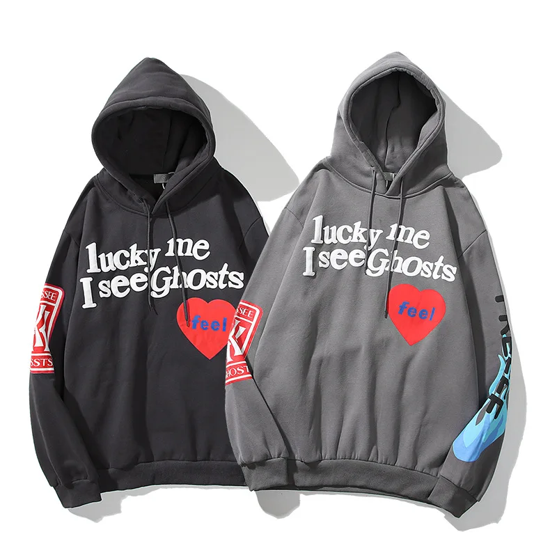 Kanye West Hoodies Men Graffiti Letter Print Lucky me Women Sweatshirt Harajuku Fleece Street Hip Hop Pullover Bone Loose Hoodie
Kanye West Hoodies Men Graffiti Letter Print Lucky me Women Sweatshirt Harajuku Fleece Street Hip Hop Pullover Bone Loose Hoodie