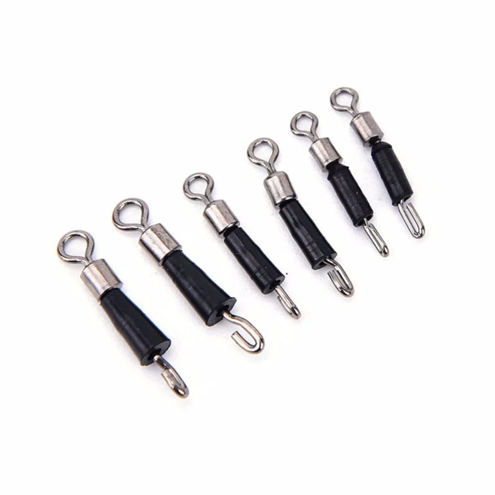 Ball Bearing Swivel Solid Rings quick fast link connector Fishing Hook 10pcs/pack
Ball Bearing Swivel Solid Rings quick fast link connector Fishing Hook 10pcs/pack