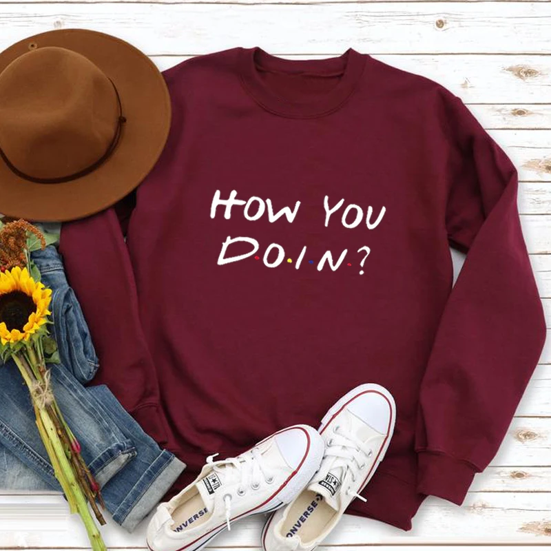 friends TV show pullover Printing casual round neck long sleeve pullover sweatshirt 
friends TV show pullover Printing casual round neck long sleeve pullover sweatshirt