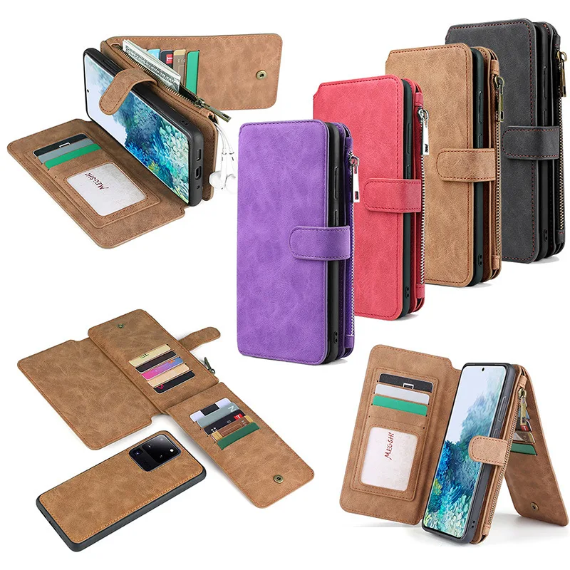 Luxury Phone Bag Case For Samsung Galaxy S20 Plus Ultra PU Card Holder Wallet Case For Samsung Galaxy S10 S9 S8 Plus Retro Cover
Luxury Phone Bag Case For Samsung Galaxy S20 Plus Ultra PU Card Holder Wallet Case For Samsung Galaxy S10 S9 S8 Plus Retro Cover