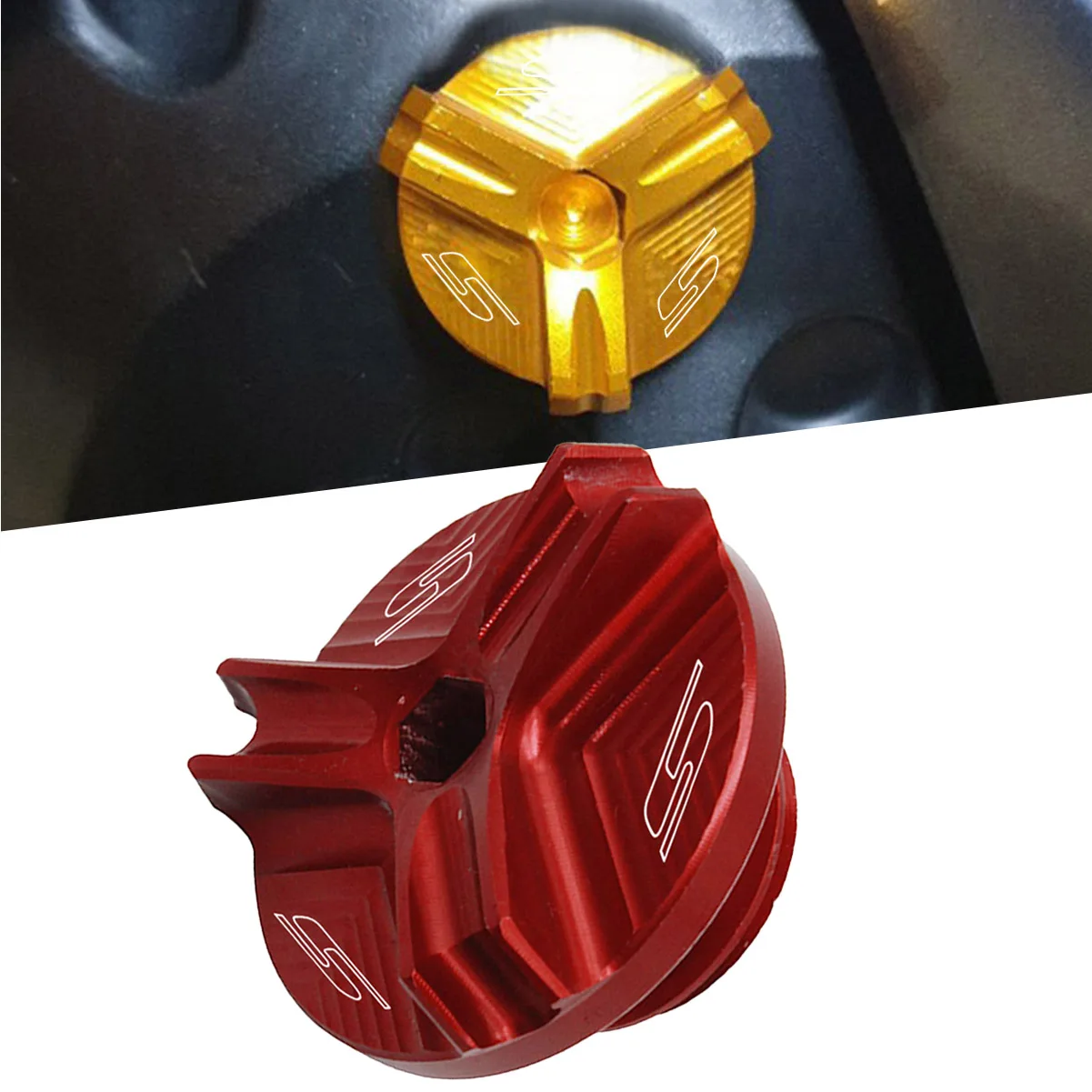 SEMSPEED Мотоцикл с ЧПУ масло наполнитель Пробка крышка для SUZUKI GSX S GSXS 125 150 750 1000 1000F S125