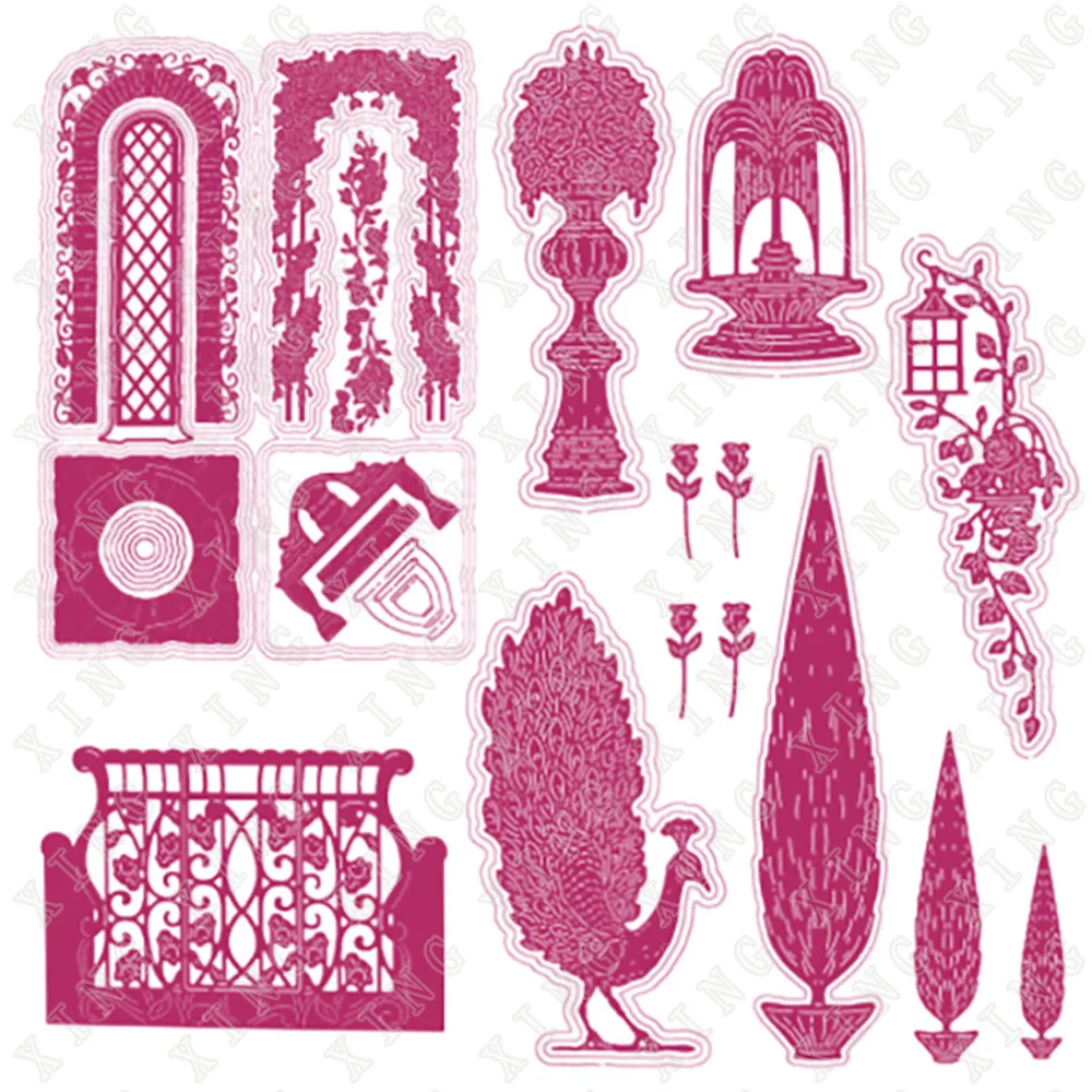 In The Courtyard Collection new Metal Cutting Dies for DIY Scrapbooking Crafts Maker Photo Album Template Handmade Decoration
In The Courtyard Collection new Metal Cutting Dies for DIY Scrapbooking Crafts Maker Photo Album Template Handmade Decoration