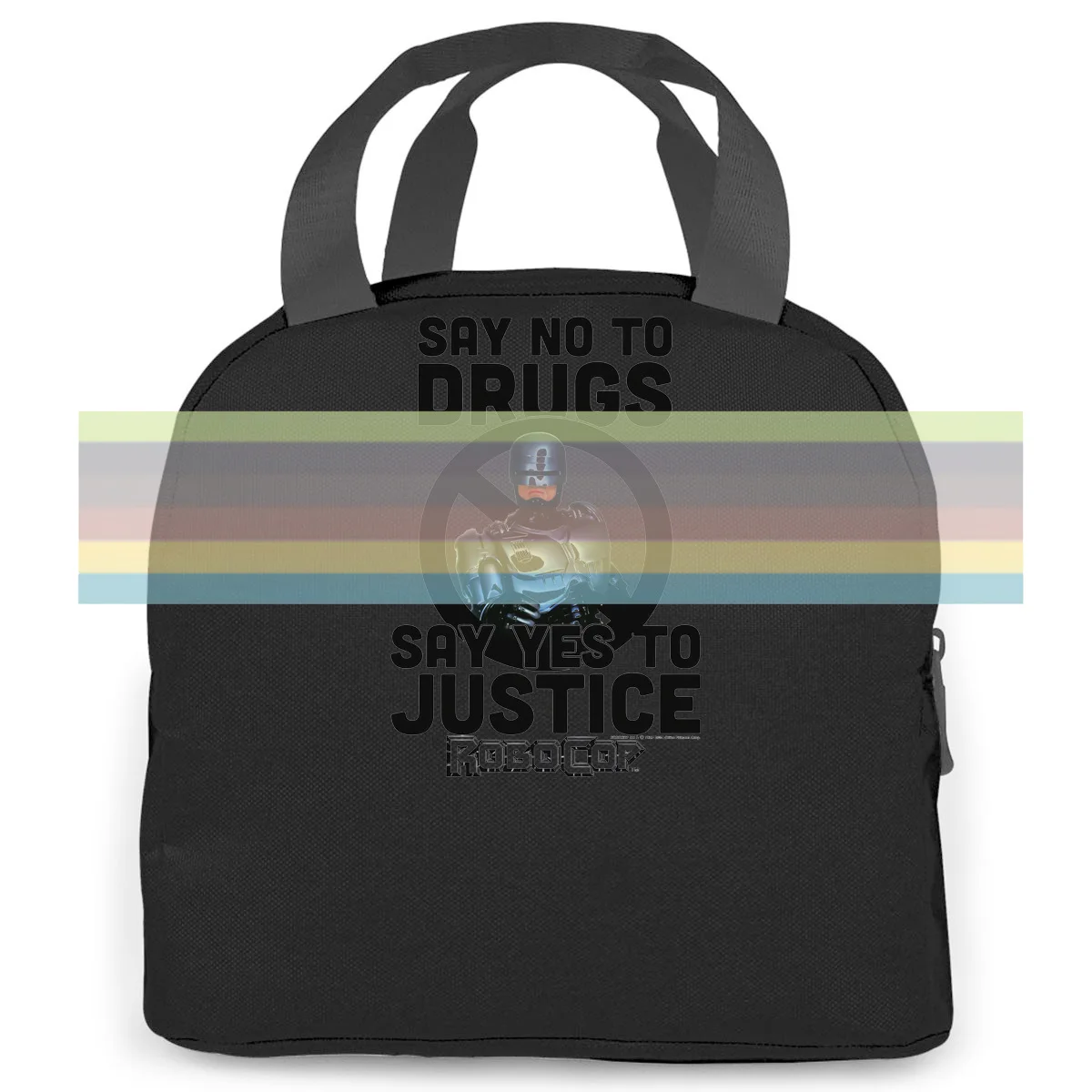 ROBOCOP DARE NO TO DRUGS YES JUSTICE WHITE adult Homme Youth women men Portable insulated lunch bag adult
ROBOCOP DARE NO TO DRUGS YES JUSTICE WHITE adult Homme Youth women men Portable insulated lunch bag adult